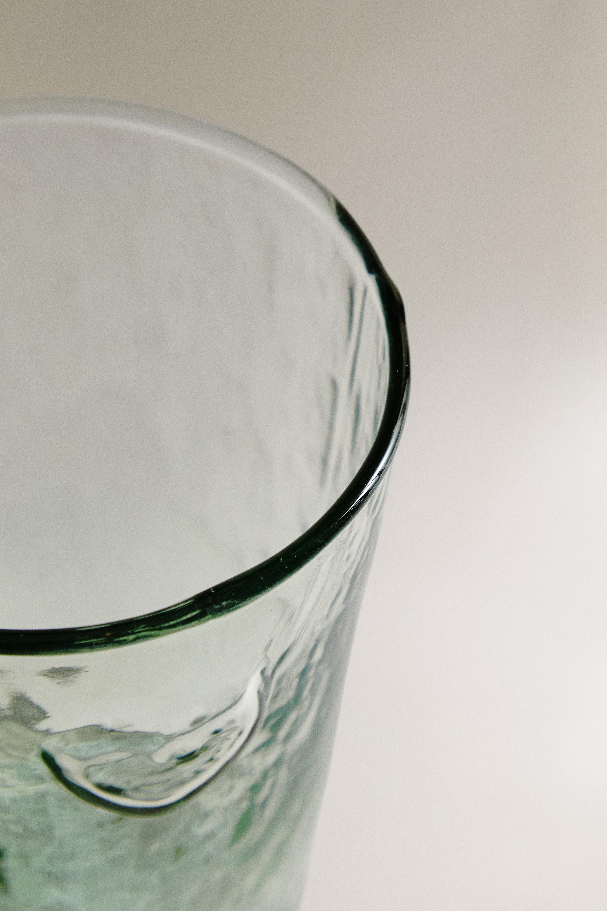 CHRISTMAS HEART GLASS TUMBLER